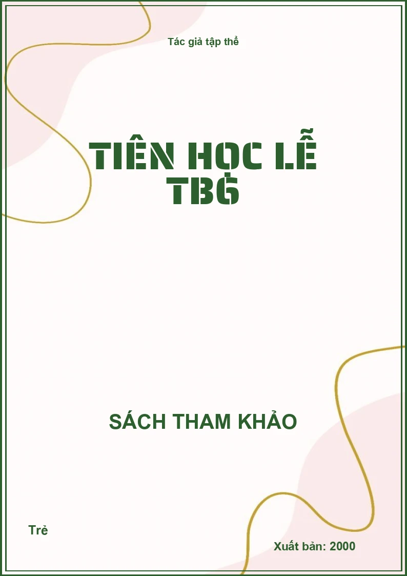 Tiên học lễ TB6