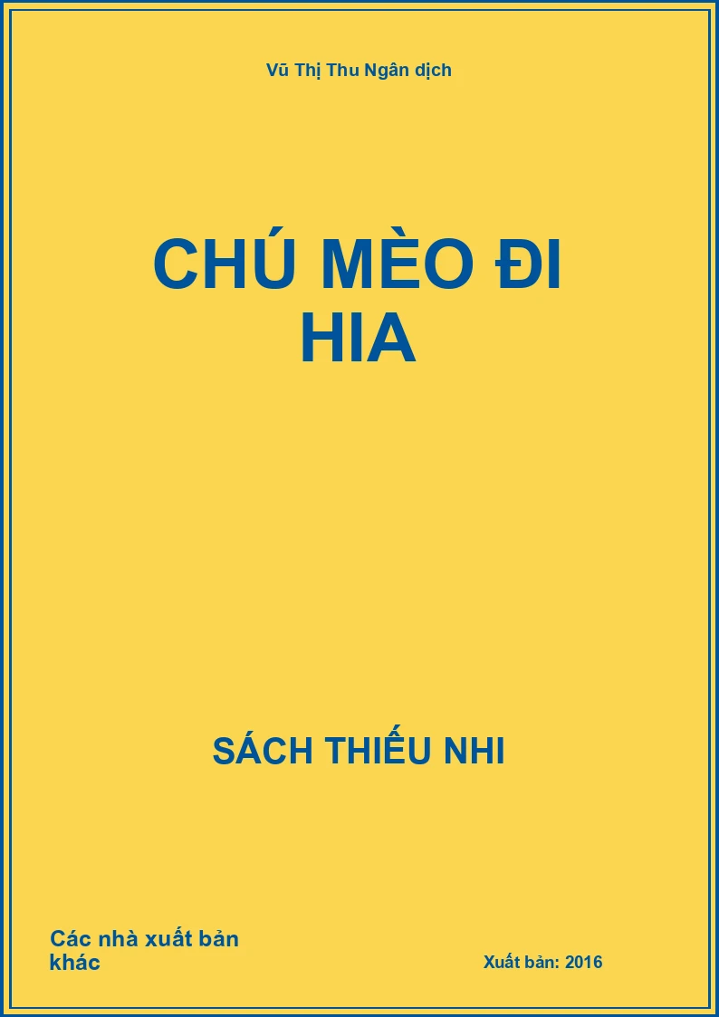 Chú mèo đi hia
