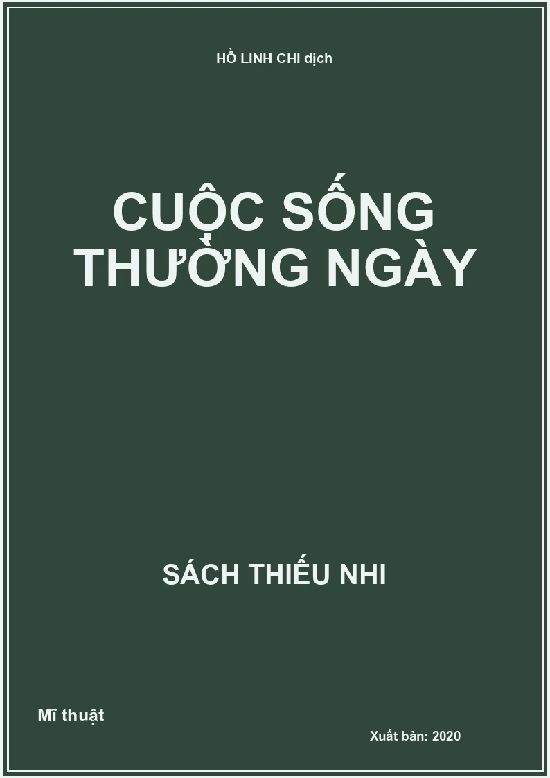 Cuộc sống thường ngày