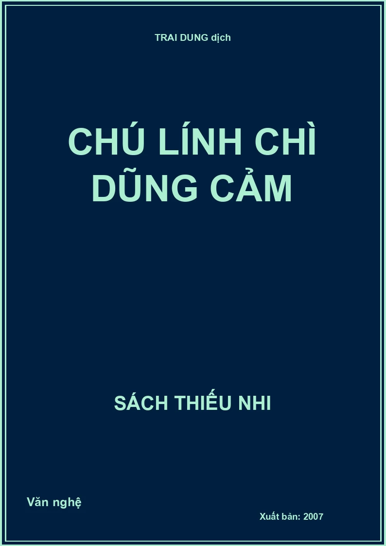 Chú lính chì dũng cảm