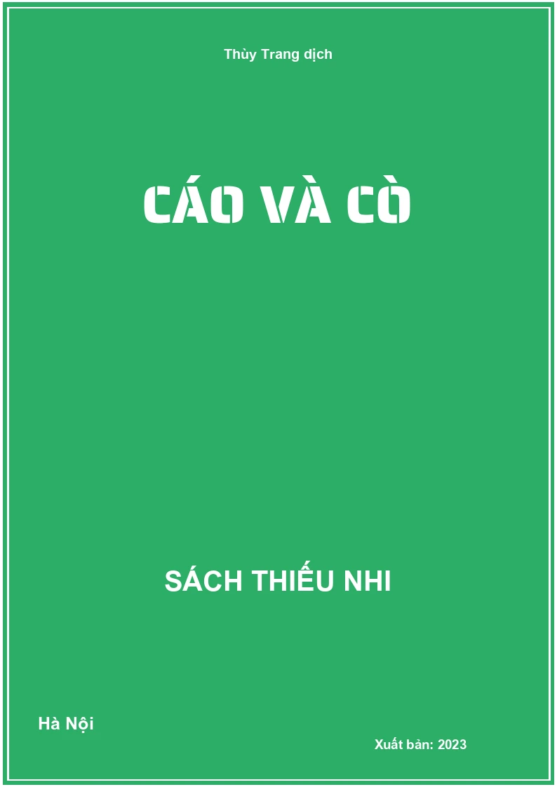 Cáo và Cò