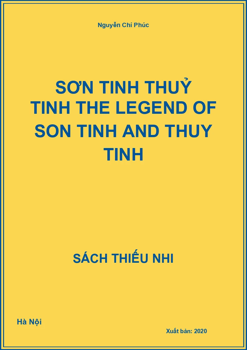 Sơn Tinh Thuỷ Tinh the legend of Son Tinh and Thuy Tinh