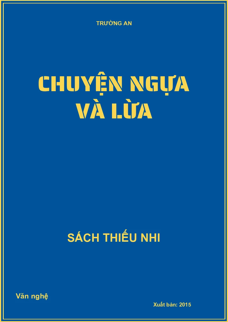 Chuyện ngựa và lừa