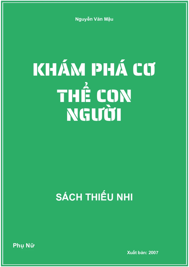 Khám phá cơ thể con người
