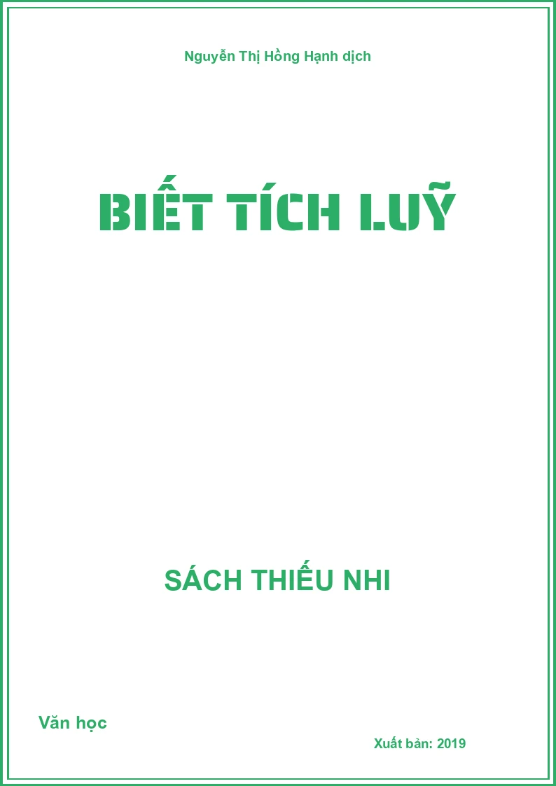 Biết tích luỹ