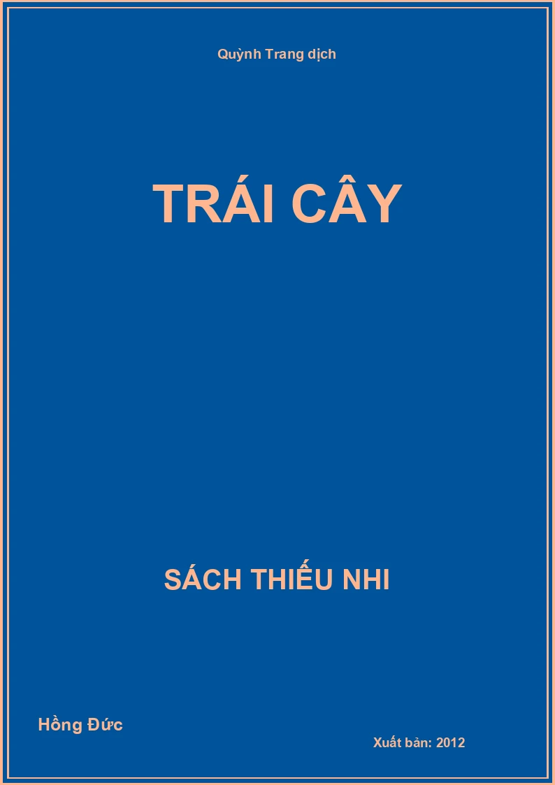 Trái cây