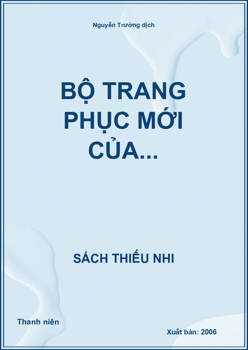 Bộ trang phục mới của...