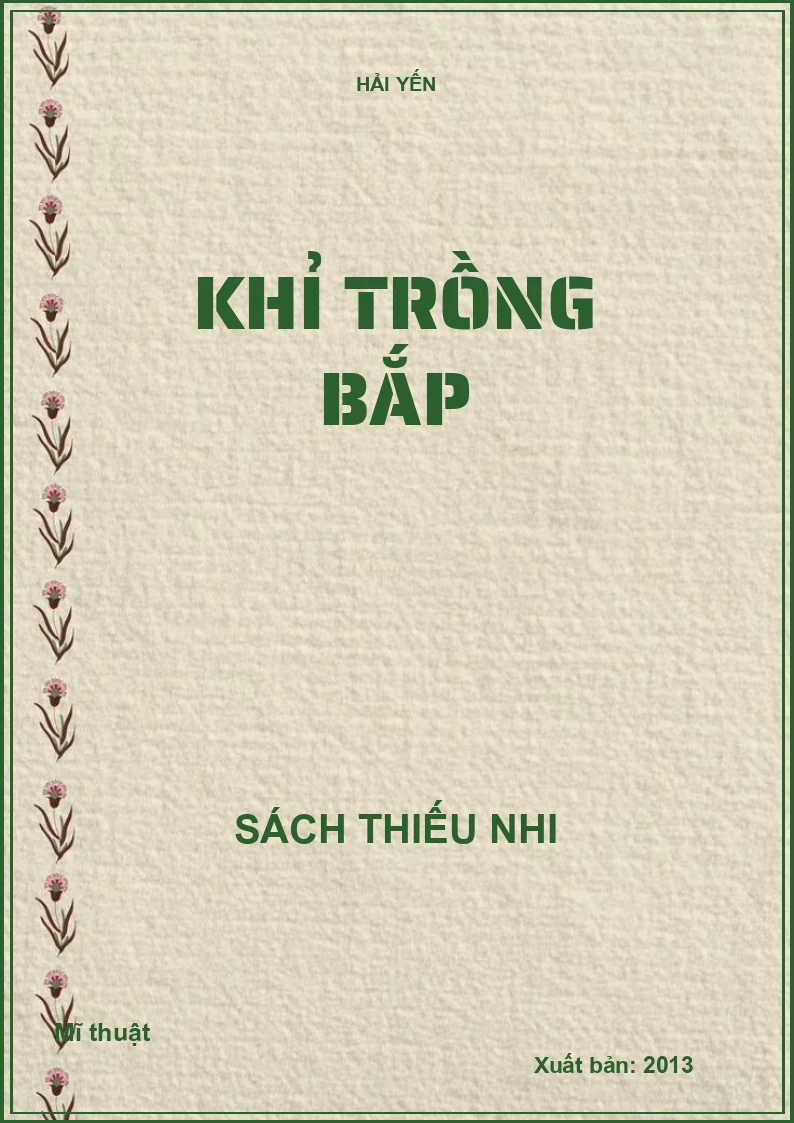 Khỉ trồng bắp