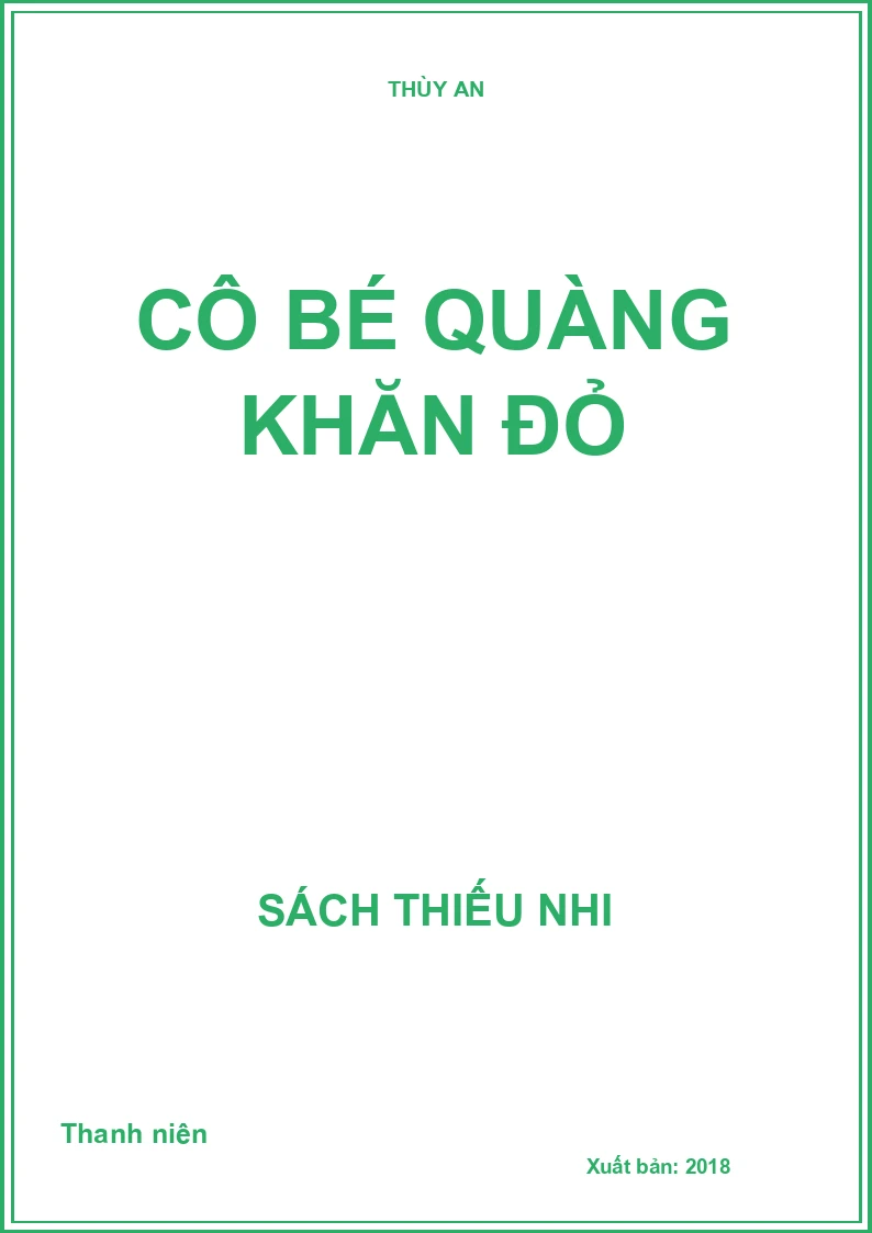 Cô bé quàng khăn đỏ