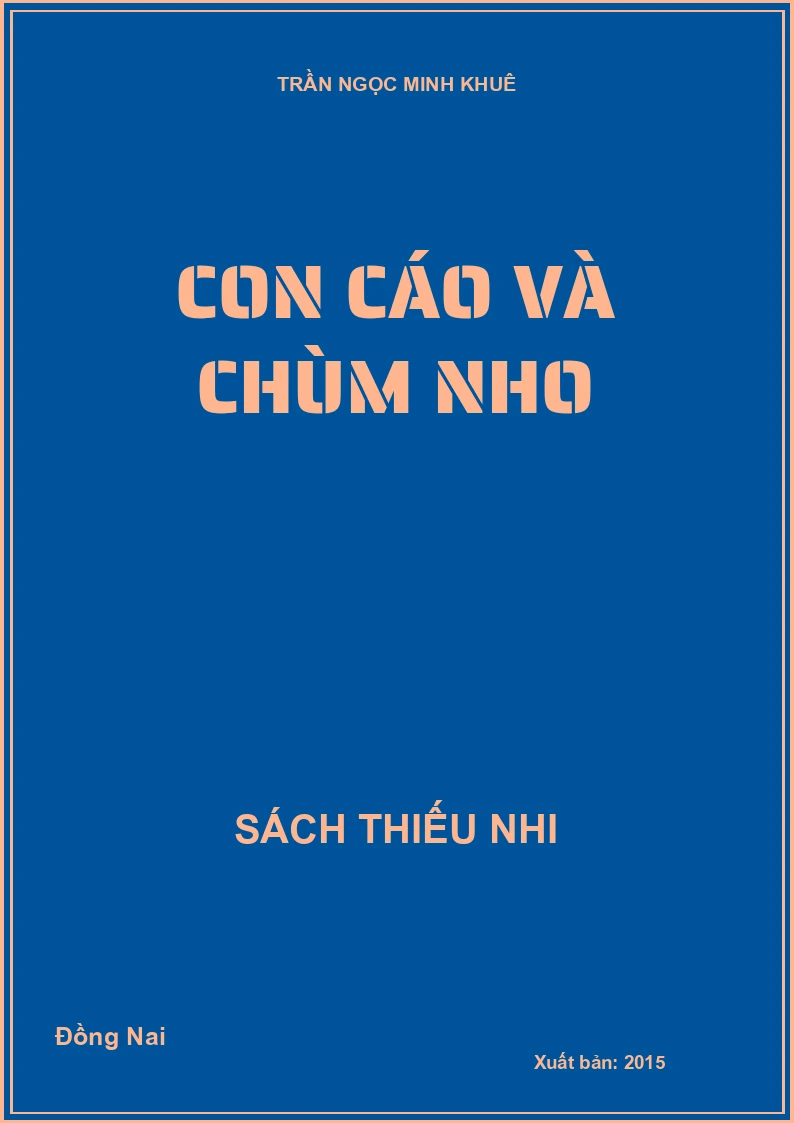 Con cáo và chùm nho