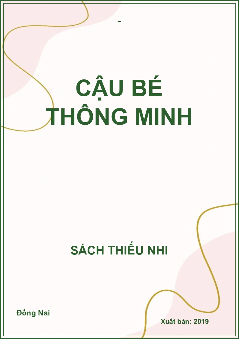 Cậu bé thông minh