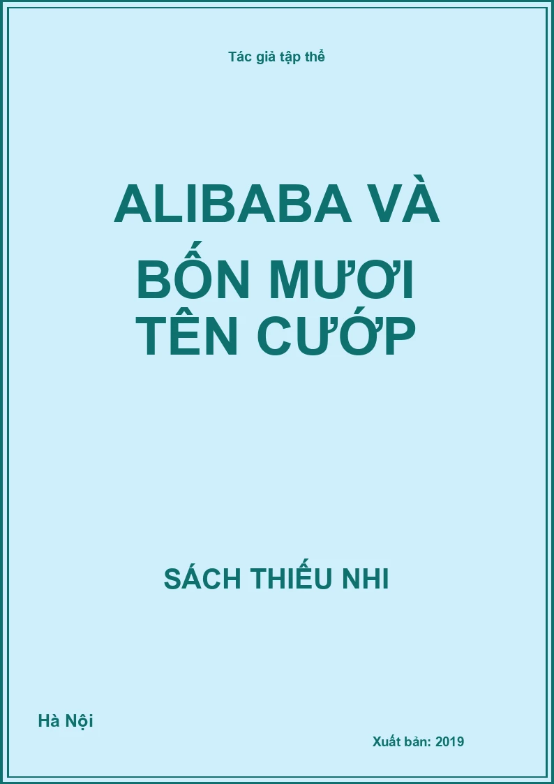 Alibaba và bốn mươi tên cướp