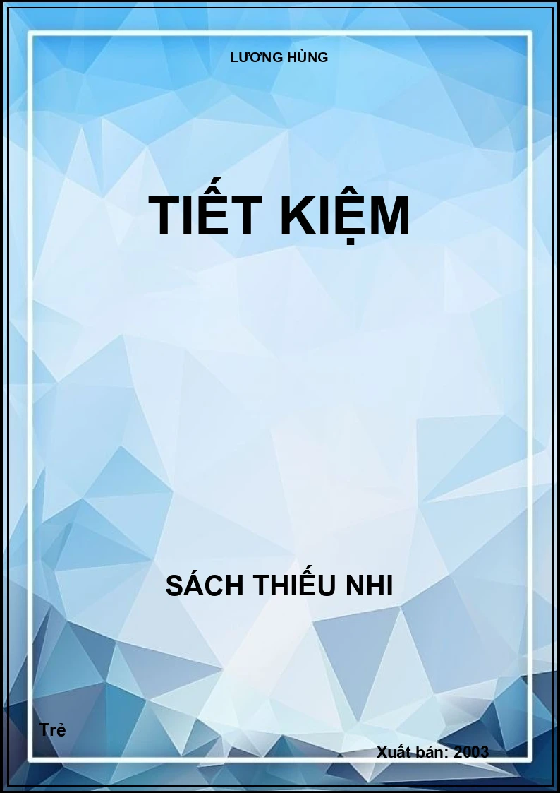 Tiết kiệm