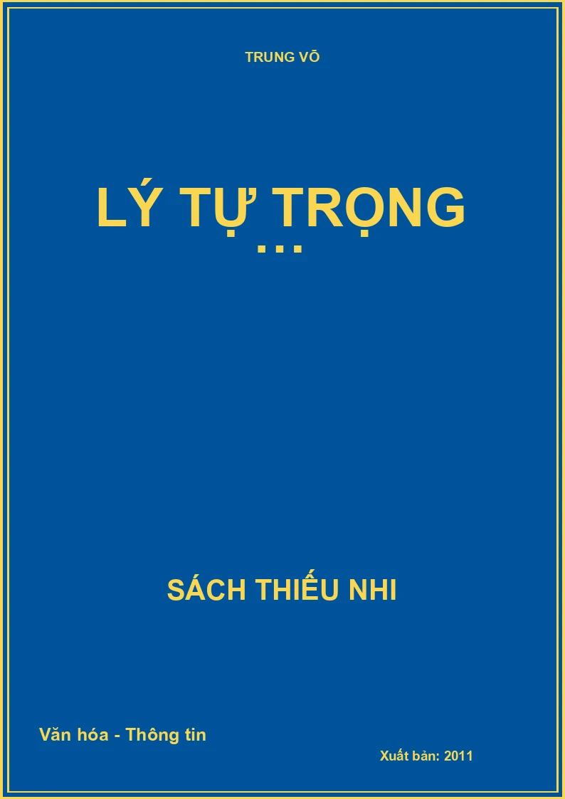 Lý Tự Trọng …