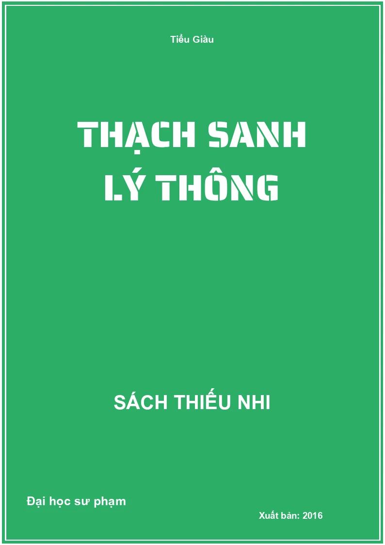 Thạch Sanh Lý Thông