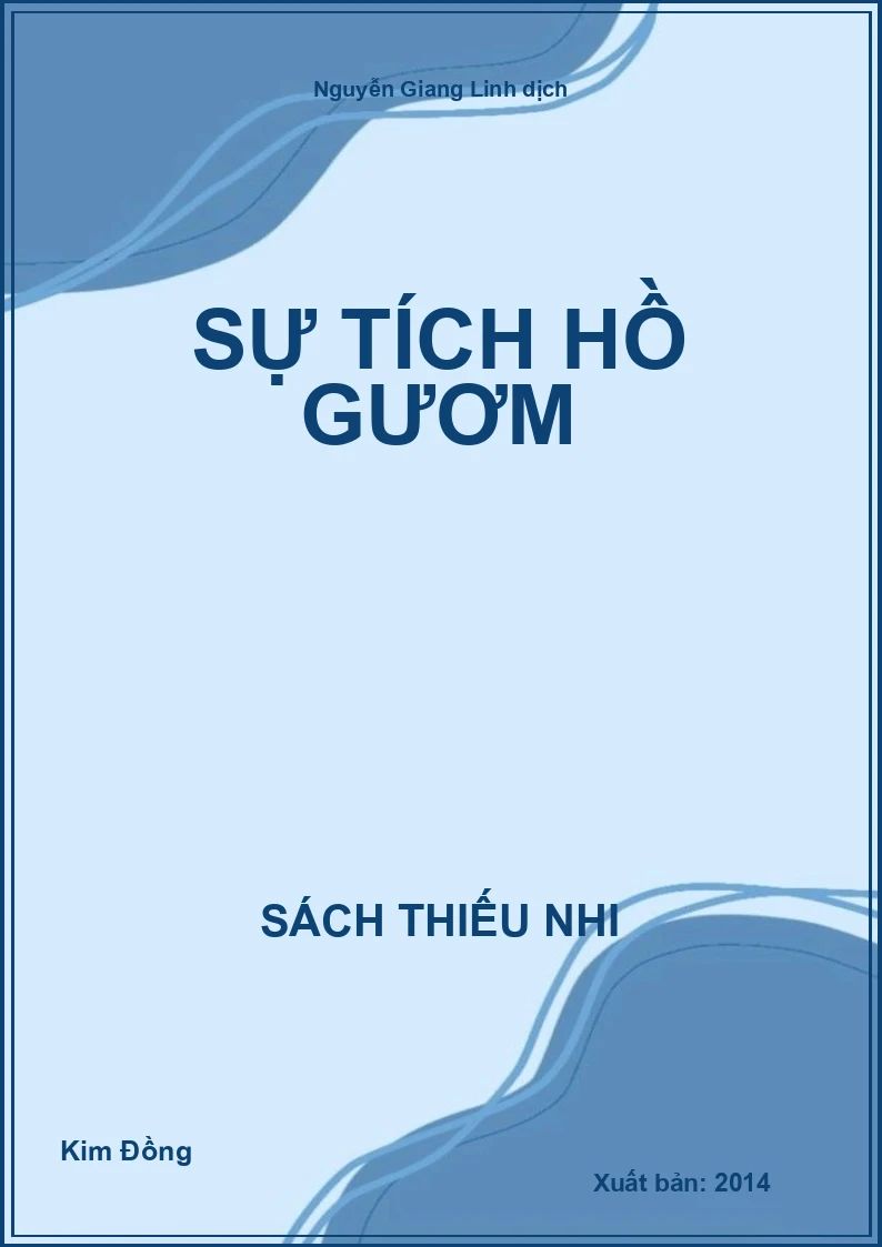 Sự tích hồ gươm