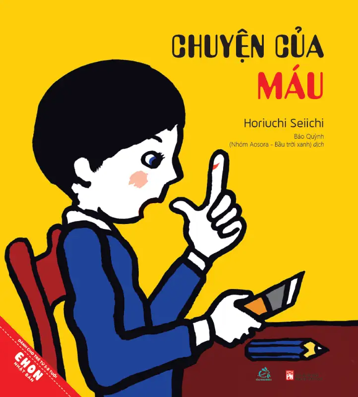 Ehon Nhật Bản - Khám Phá Cơ Thể - Chuyện Của Máu (Từ 3 - 8 Tuổi)