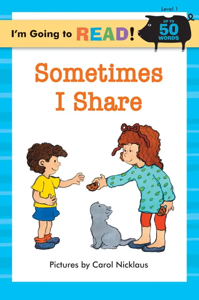 I'm going to read 1: Sometimes I share