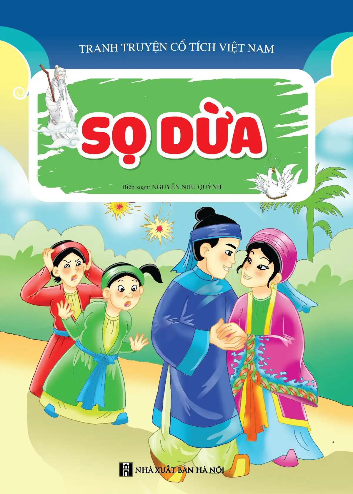 Tranh Truyện Cổ Tích Việt Nam - Song Ngữ Việt Anh - Sọ Dừa