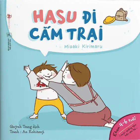 Ehon 4-6 Tuổi - Hasu Đi Cắm Trại