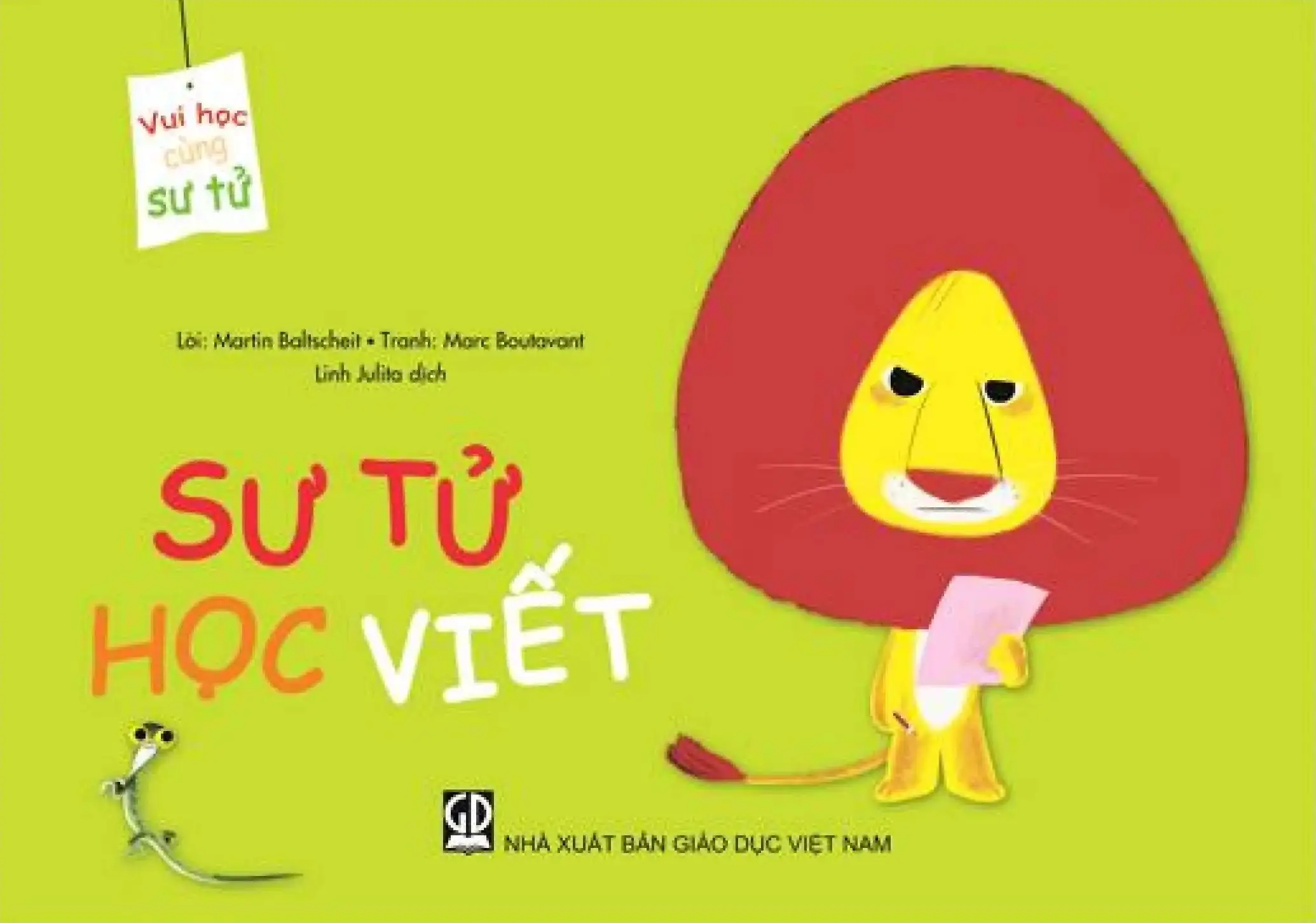 Vui Học Cùng Sư Tử - Sư Tử Học Viết