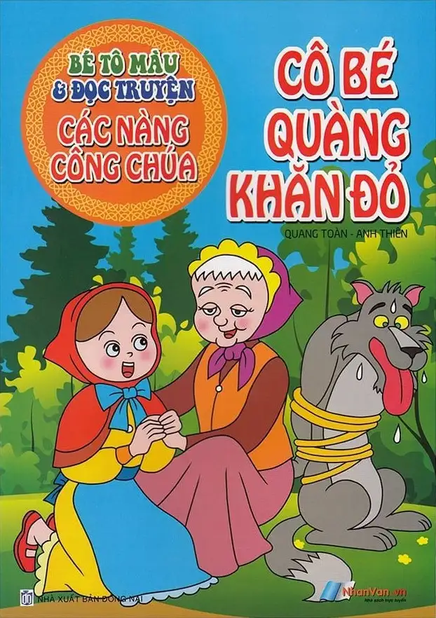 Bé Tô Màu Và Đọc Truyện - Cô Bé Quàng Khăn Đỏ