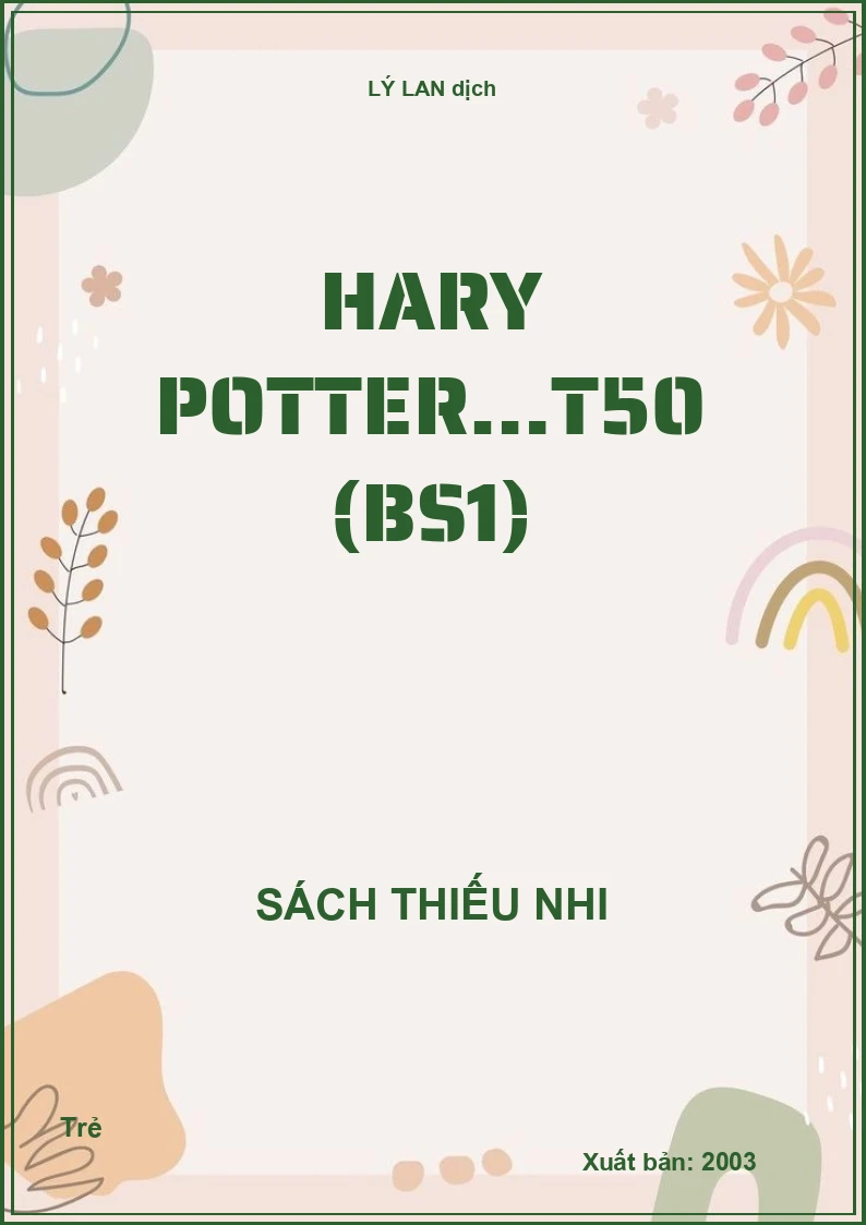 Harry Potter - Tập 50