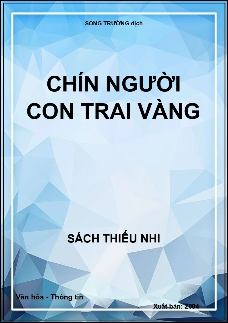 Chín người con trai vàng