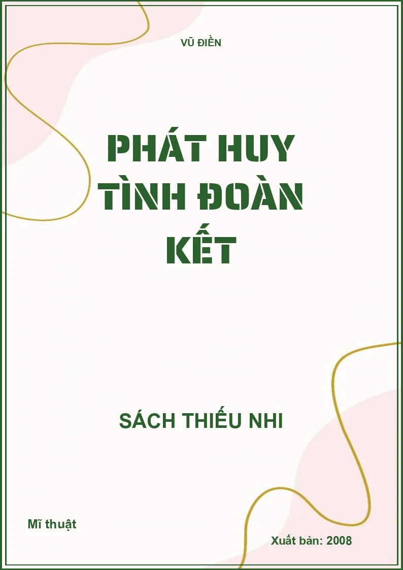 Phát huy tình đoàn kết