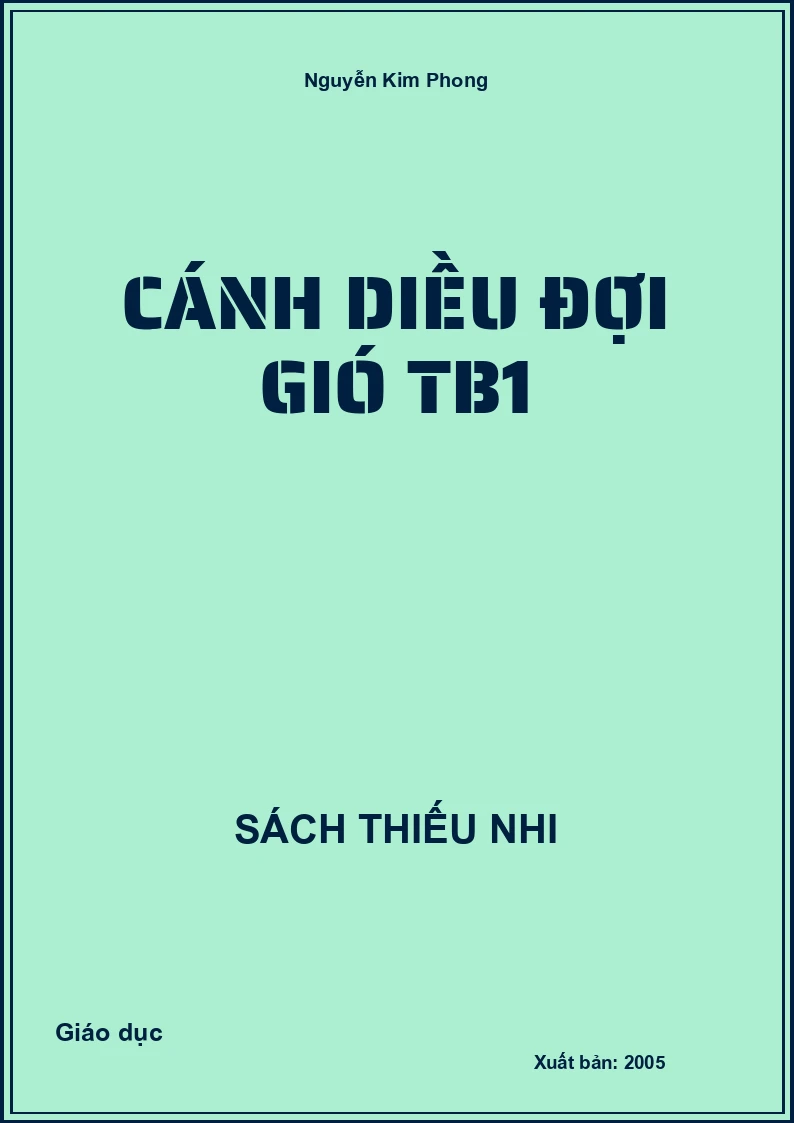 Cánh diều đợi gió