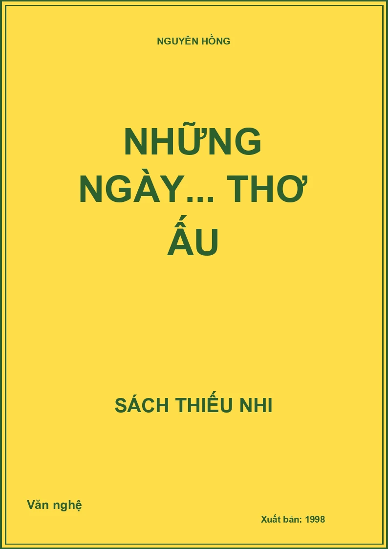 Những ngày thơ ấu (BS)