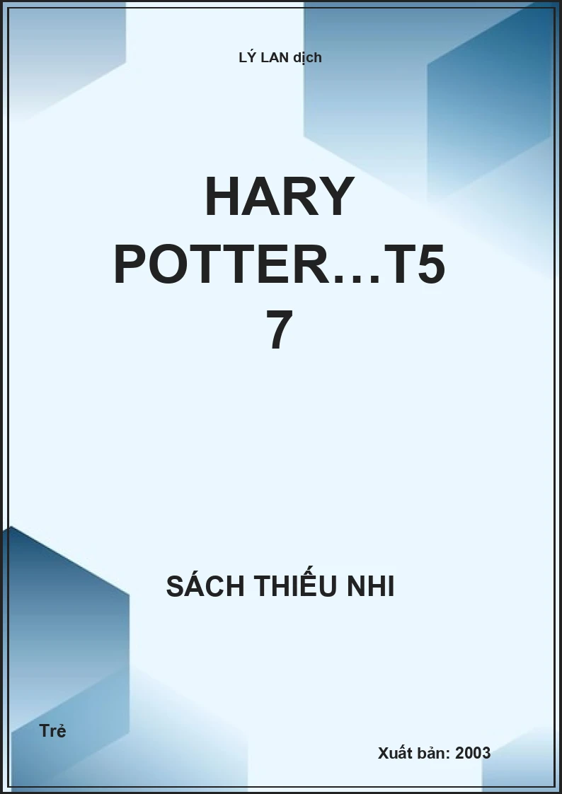 Harry Potter - Tập 55