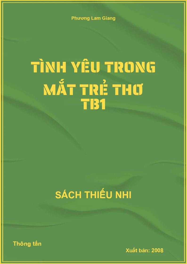Tình yêu trong mắt trẻ thơ