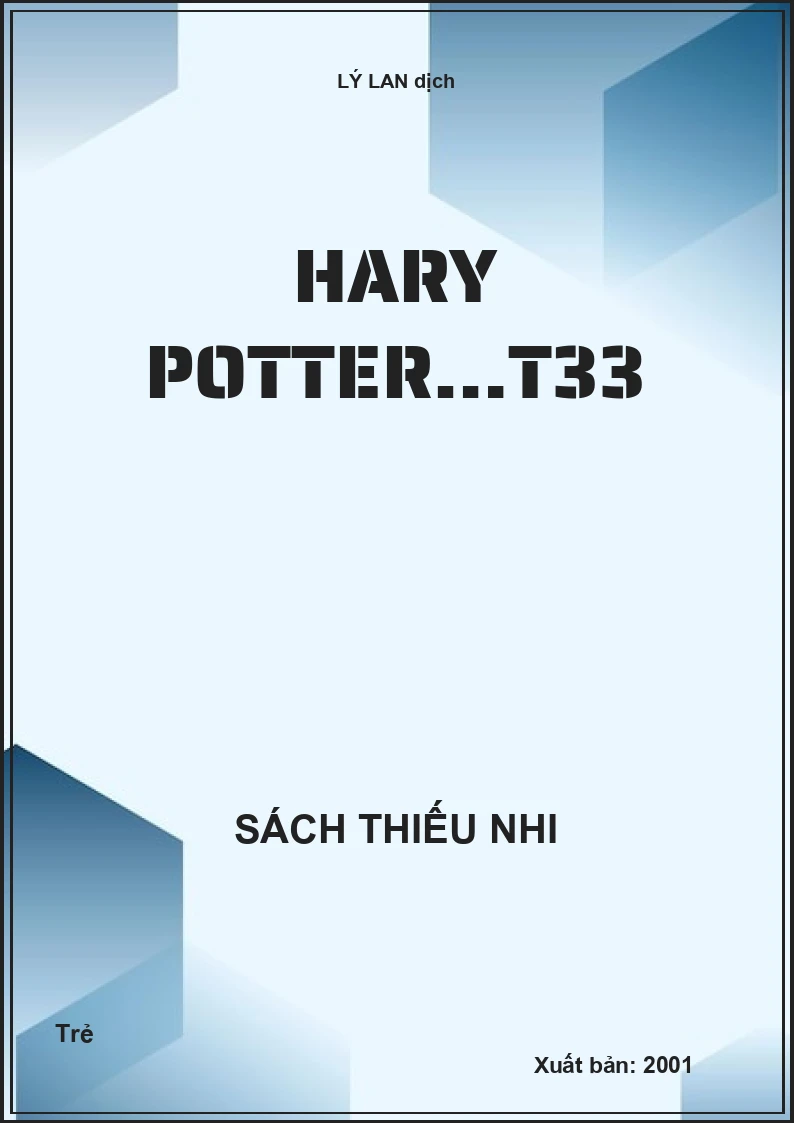 Harry Potter - Tập 33