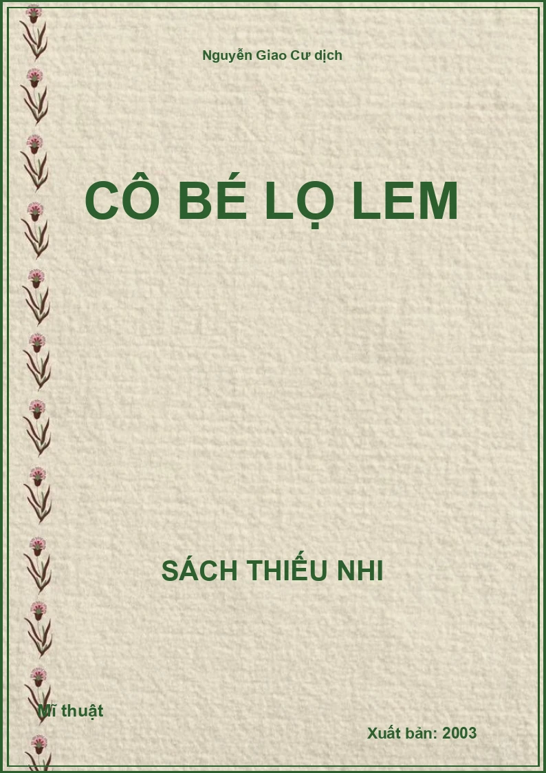 Cô bé lọ lem