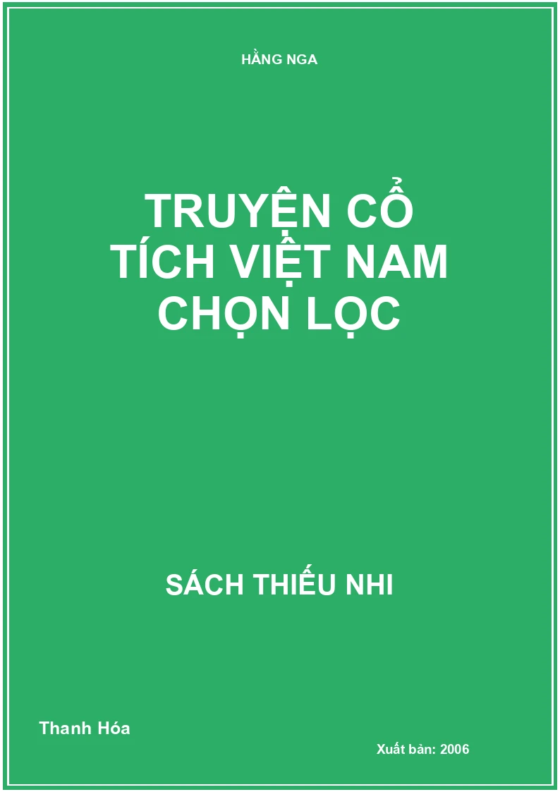 Truyện cổ tích Việt Nam chọn lọc