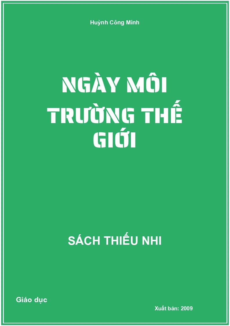 Ngày môi trường thế giới