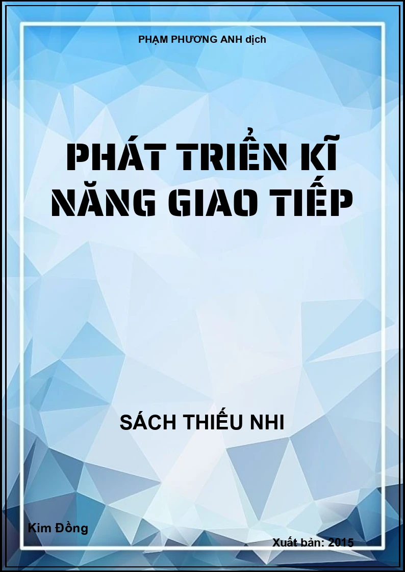 Phát triển kỹ năng giao tiếp