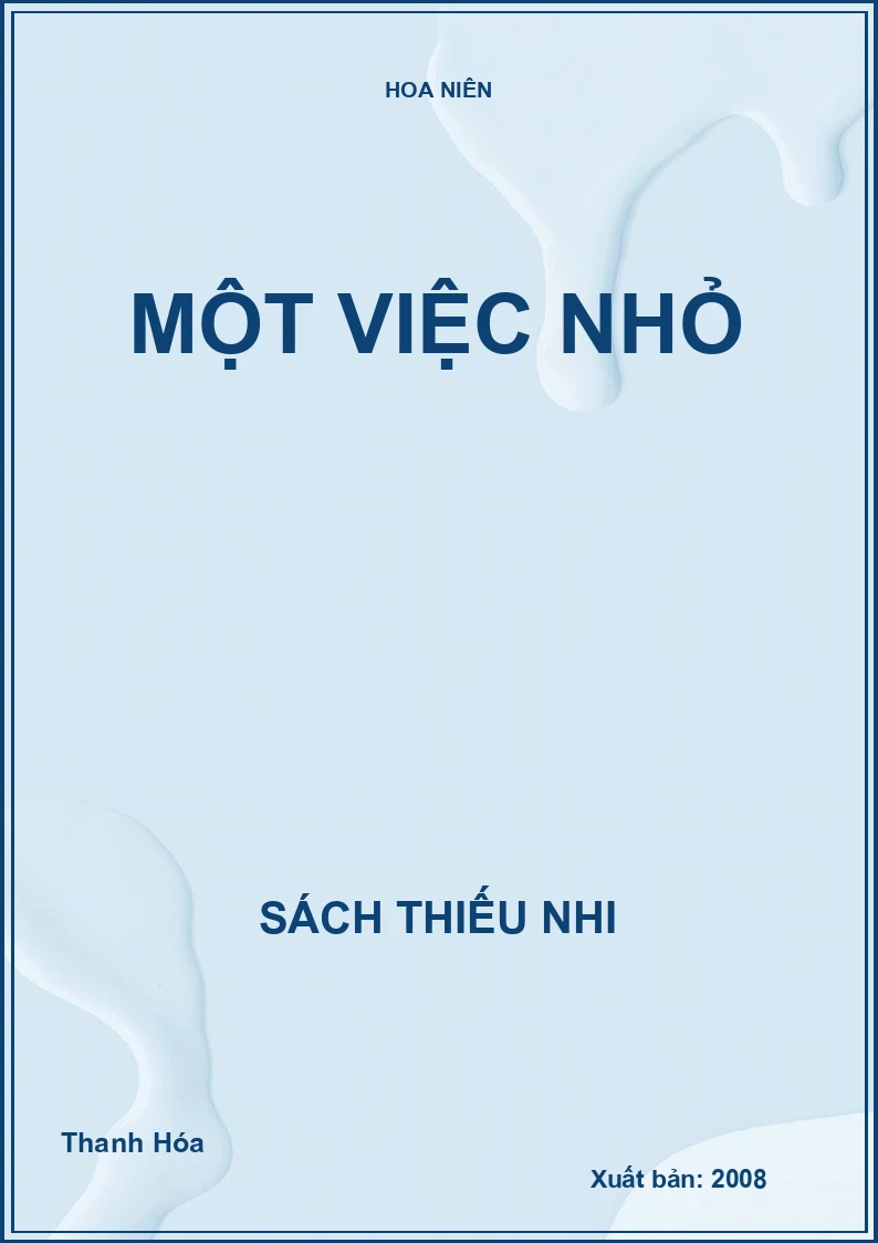 Một việc nhỏ