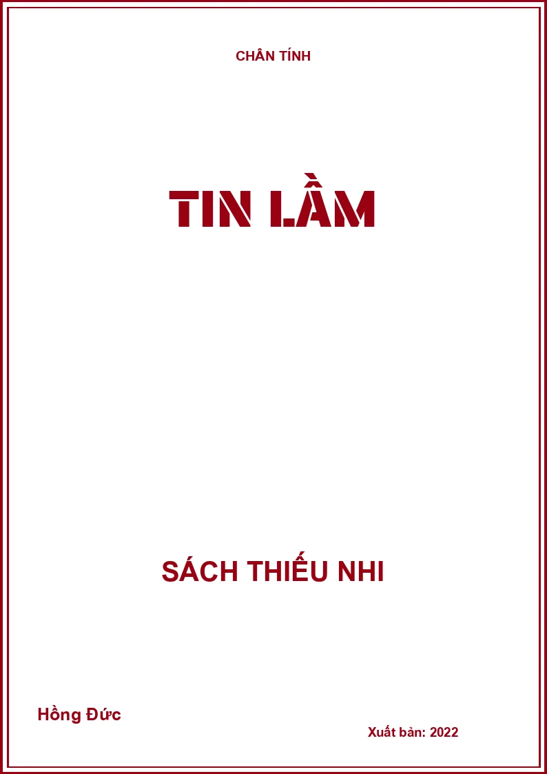 Tin lầm