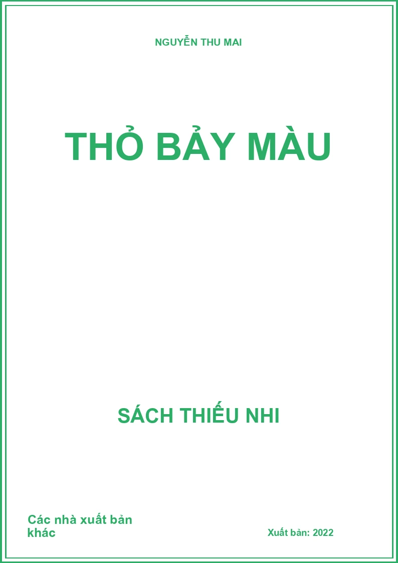 Thỏ bảy màu