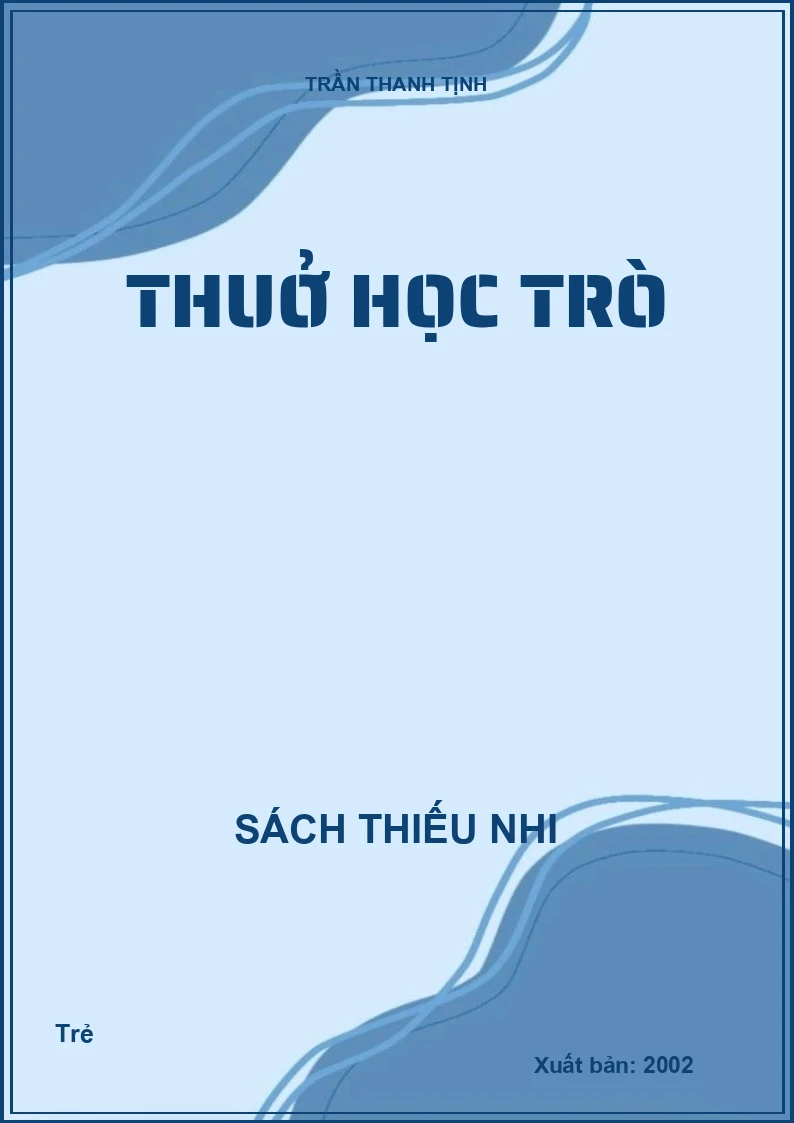 Thuở học trò