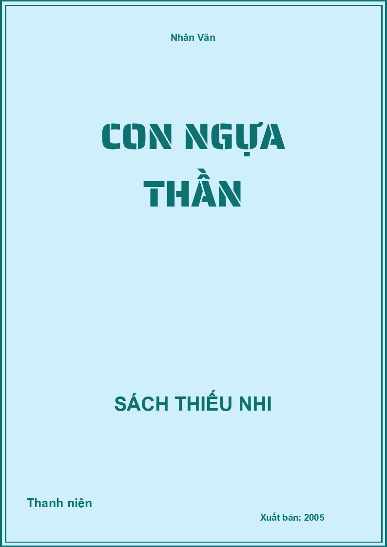 Con ngựa thần