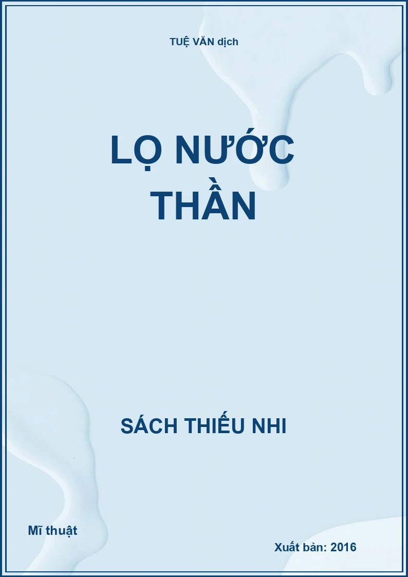 Lọ nước thần