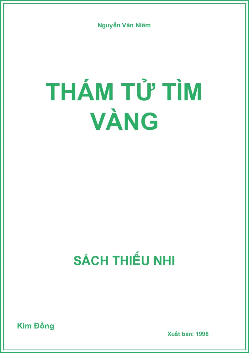 Thám tử tìm vàng