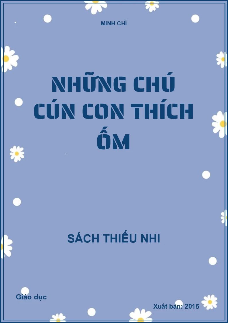 Những chú cún con thích ốm