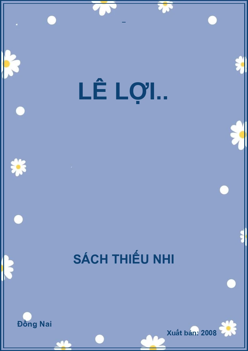 Lê Lợi