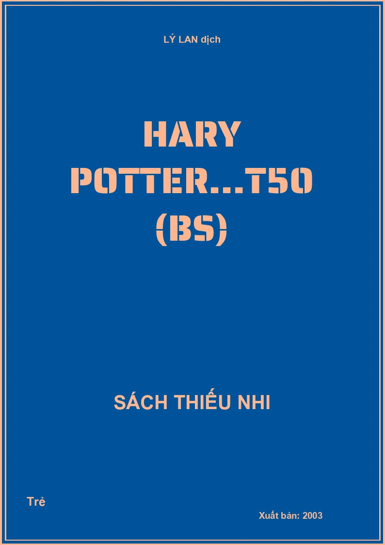 Harry Potter - Tập 50