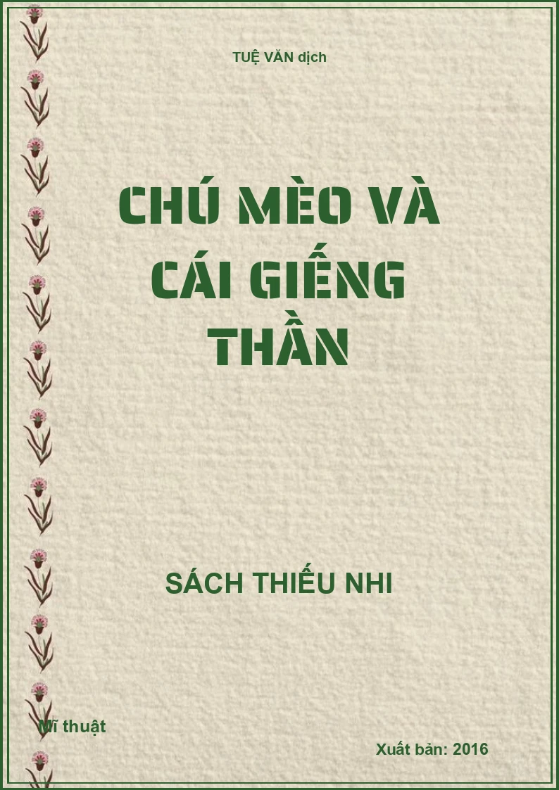 Chú mèo và cái giếng thần