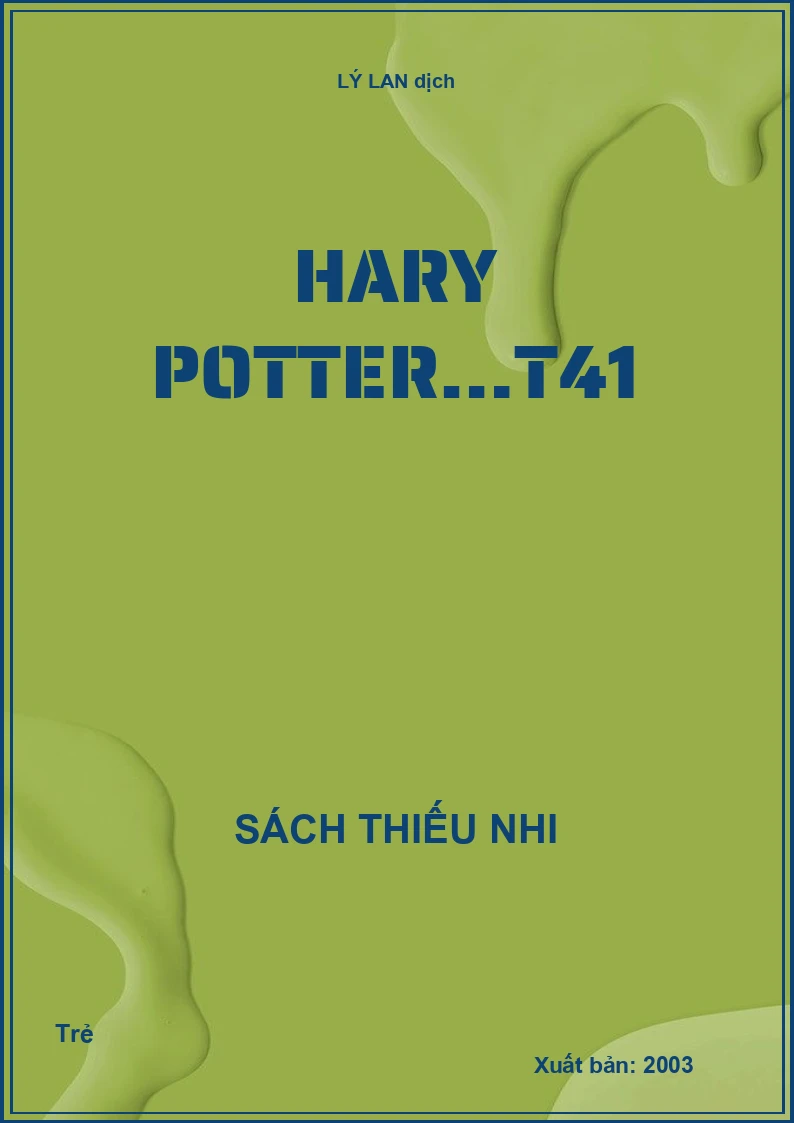 Harry Potter - Tập 41